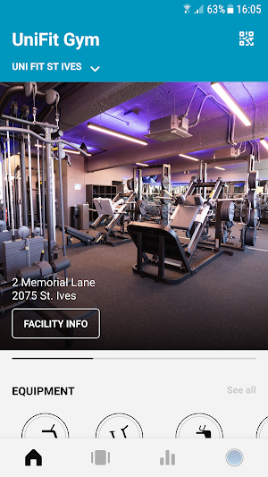 UniFit Gym Screenshot 0