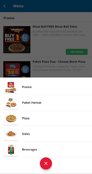 Domino's Pizza Indonesia - Home Delivery Expert Screenshot 3