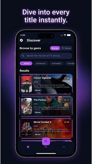 Cinegram: Movies & TV Screenshot 2