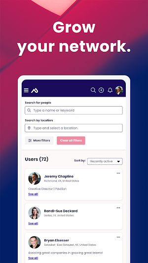 Pavilion Member Hub Screenshot 2