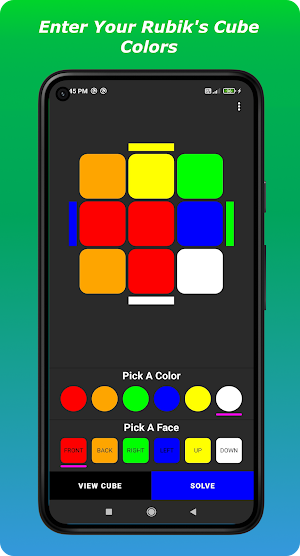 Cube Cipher - Rubik's Cube Solver Screenshot 0