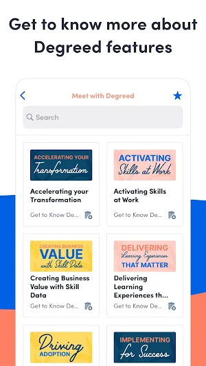 Degreed LENS Screenshot 3