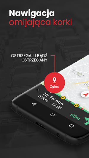 Yanosik: "antyradar", korki, nawigacja, kamera Screenshot 1