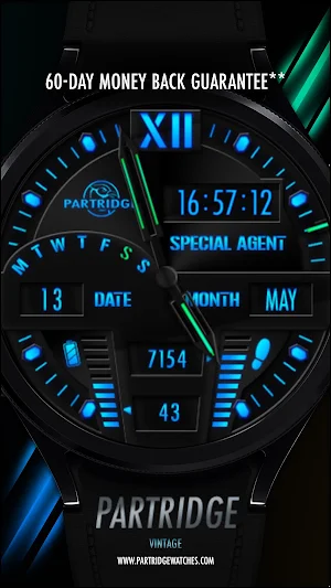 Special Agent Watch Face V7 Screenshot 2