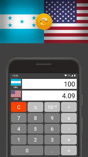 US Dollar / Honduran Lempira Screenshot 1