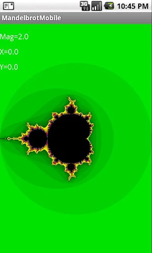 Mandelbrotmobile Screenshot 0