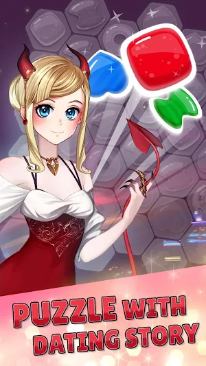 Passion Puzzle: Dating Simulator Screenshot 0