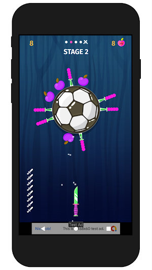 Knife Throw Game Screenshot 2