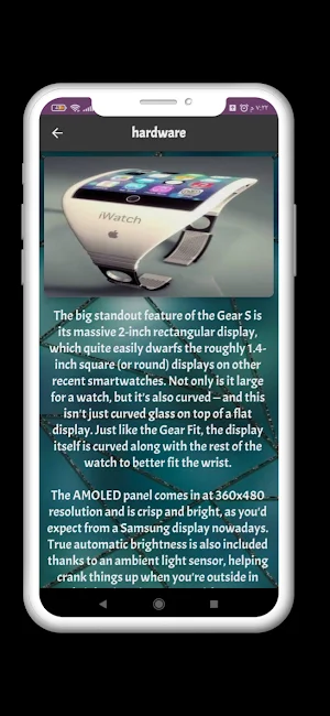 Samsung Galaxy Gear S guide Screenshot 2
