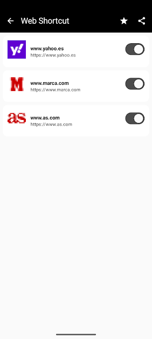 Web Shortcut Screenshot 3