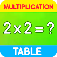 Multiplication table for kids. Free math game!