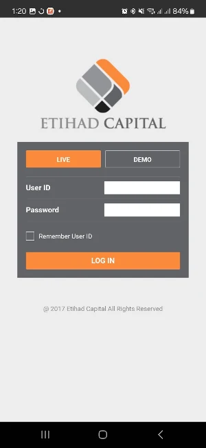 ETIHAD CAPITAL Screenshot 0