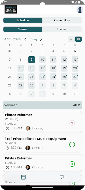 Prominence Pilates Studios Screenshot 0