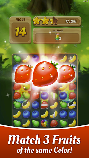 Sweet Fruit Match: Puzzle Game Screenshot 1