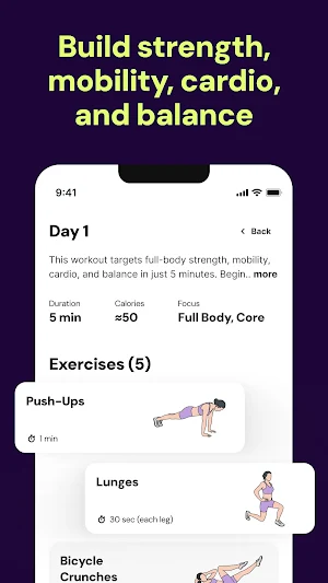 Fiveletics: Micro Workouts Screenshot 2