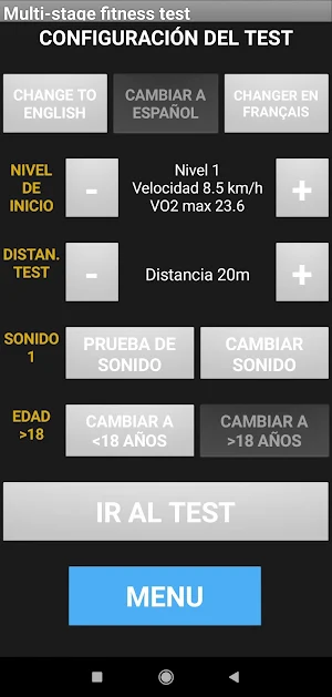 Beep Test Leger Running FREE Screenshot 2