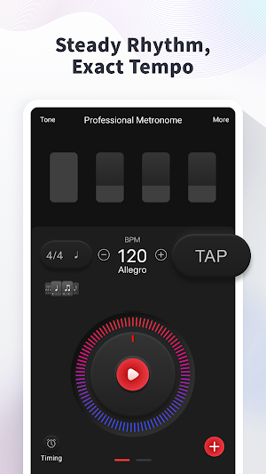 Metronome Beats: Tuner&Rhythm​ Screenshot 1