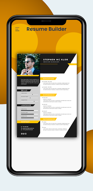 Resume Builder CV Maker Screenshot 2