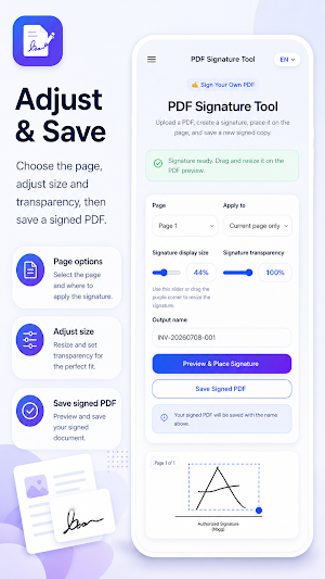 PDF Signature Tool Screenshot 2
