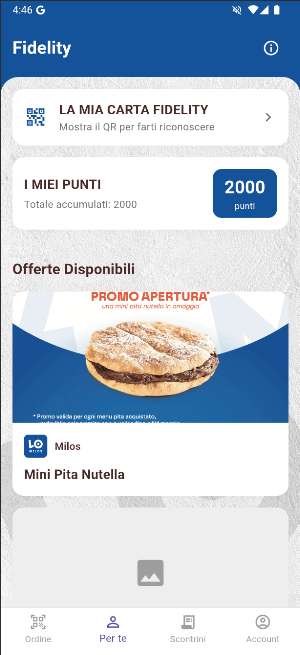 MilosApp Screenshot 1