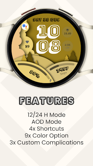 Horizon Watch Face Screenshot 1