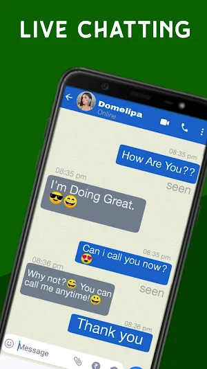 Domelipa - Fake Video Call Screenshot 1
