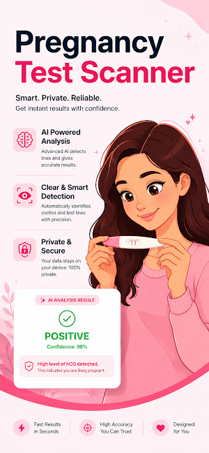Pregnancy Test Scanner Checker Screenshot 0