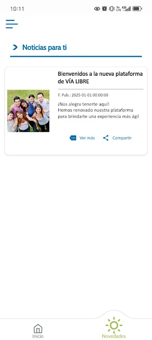 VÍA LIBRE Screenshot 3