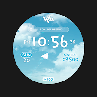 SamWatch T Sky Paper Airplane