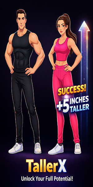 TallerX – Height Increase App Screenshot 0
