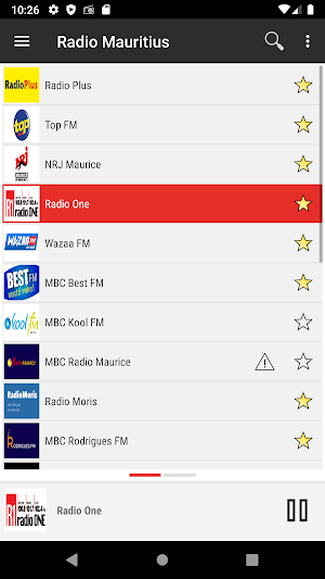 RADIO MAURITIUS : Online Mauritius radio stations Screenshot 1