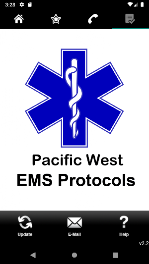 Pacific West EMS Protocols Screenshot 1
