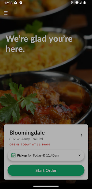 Taj Mahal Restaurant Screenshot 1