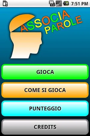 Associa Parole Lite Screenshot 1