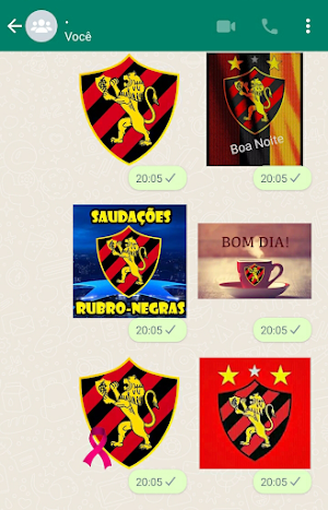 Figurinhas do Sport Recife Screenshot 3