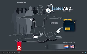 TabletAED trainer LIFEPAK 500 Screenshot 1