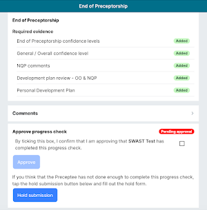 ParaFolio Mentor Screenshot 2