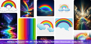 Rainbow Wallpaper HD & 4K Screenshot 0