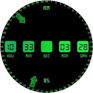 Animated Green Cubes Screenshot 2