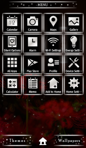 Fantasy Wallpaper Red Spider Lily Theme Screenshot 1
