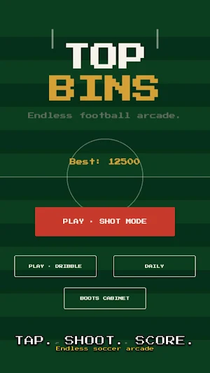 Top Bins - Football Arcade Screenshot 1