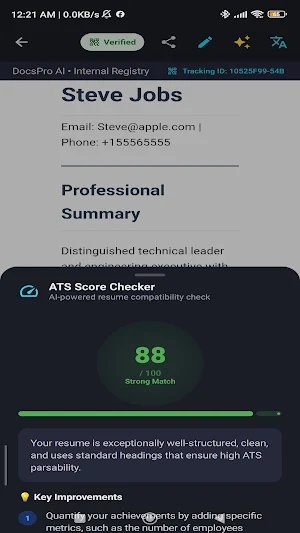DocsPro AI: Document Assistant Screenshot 3