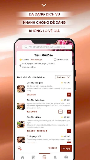 iSpa - Đặt lịch làm đẹp Screenshot 2