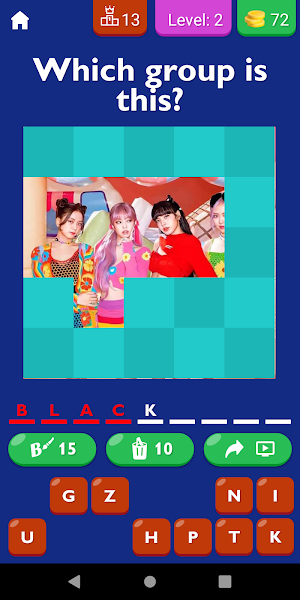 Guess The Kpop Group Game Screenshot 2