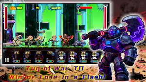 Cyber Rush: Neon Tower Wars Screenshot 3