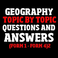 Geography; Topical Questions and answers