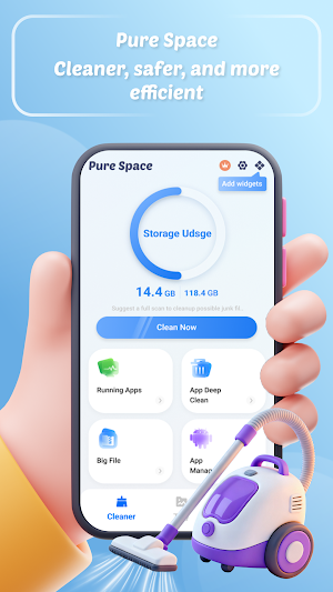 Pure Space – Smart Cleaner Screenshot 0
