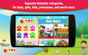 Jigsaw puzzles for kids free boys and girls games screenshot 6
