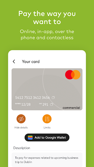 Mastercard In Control Pay Screenshot 2