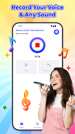 Reverse Audio: Voice Reverse Screenshot 0